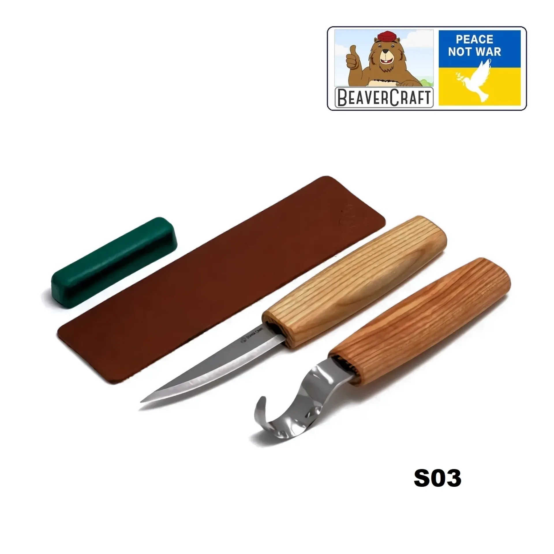 houtsnijden set S03 Beavercraft.