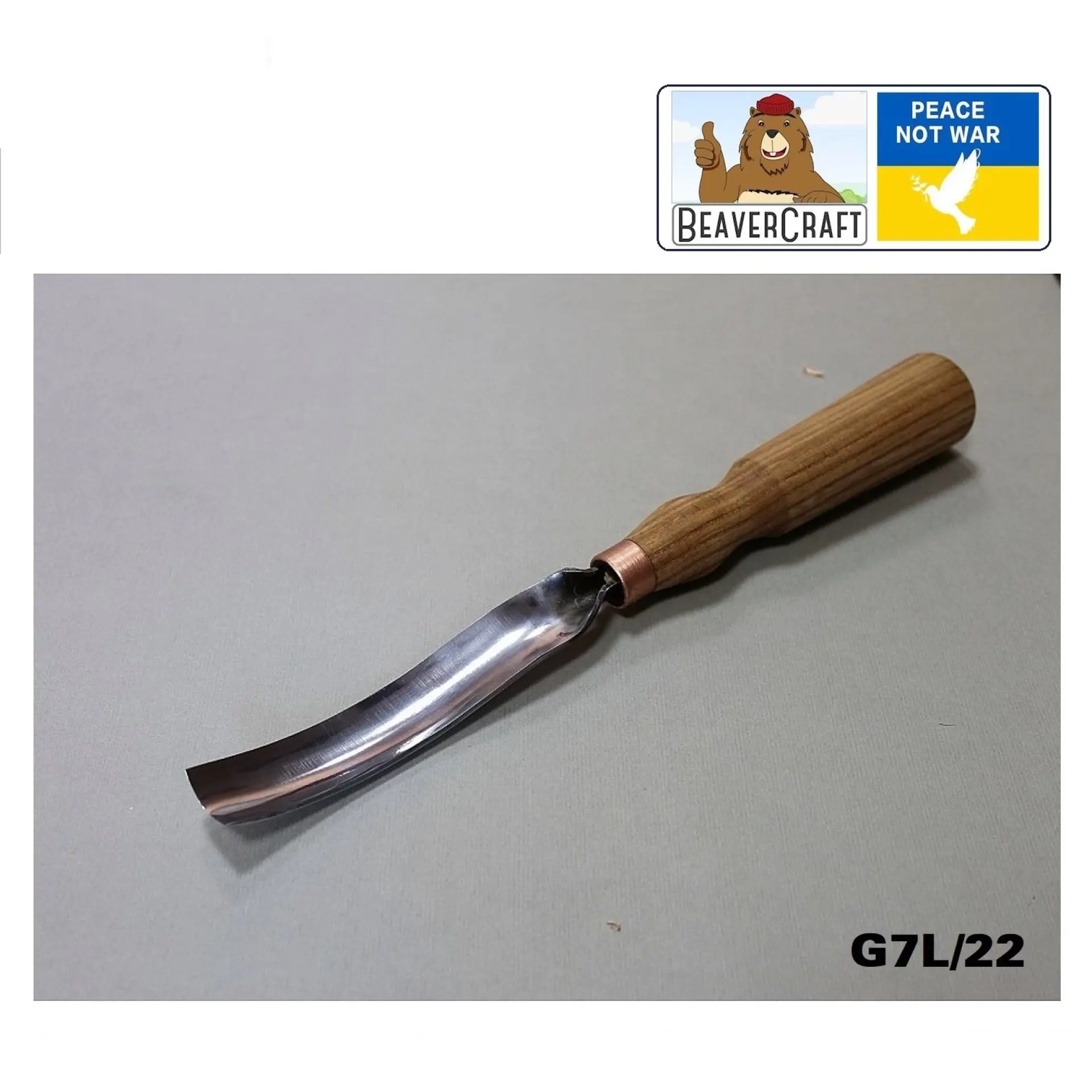 sculpteerbeitel geplooid G7L-22 Beavercraft.