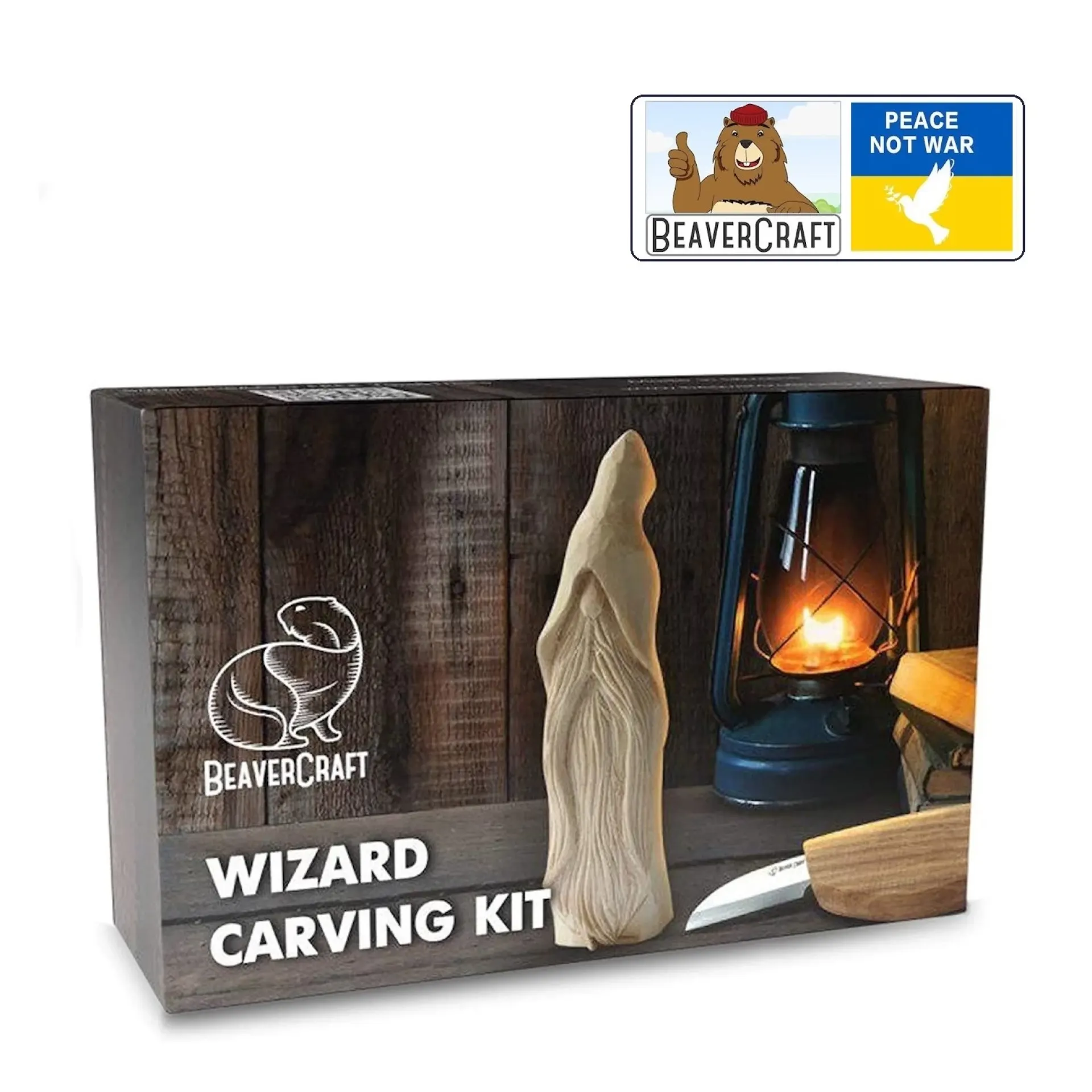 houtsnijden Beavercraft wizard kit DIY03.