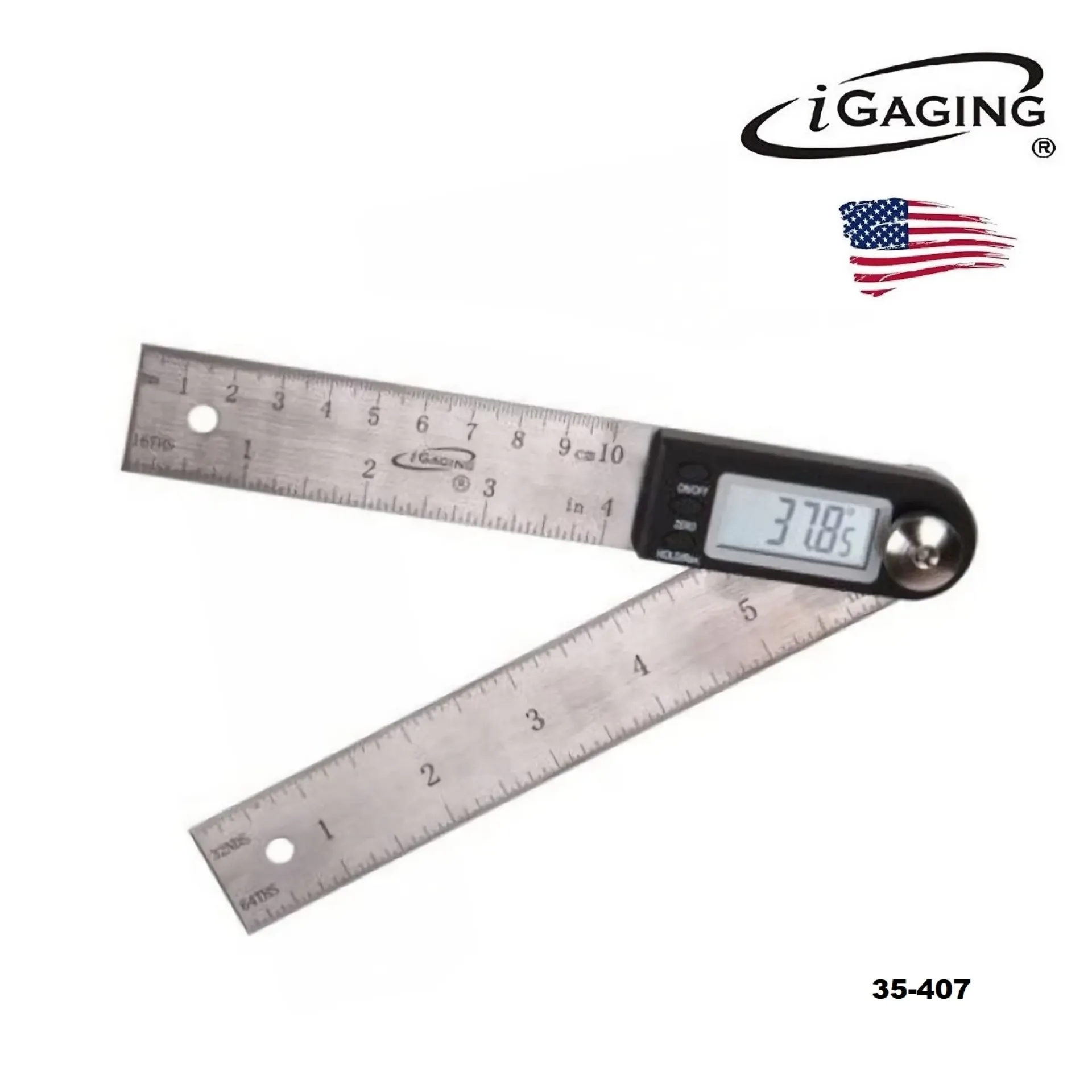 digitale hoekmeter Igaging 100 mm.