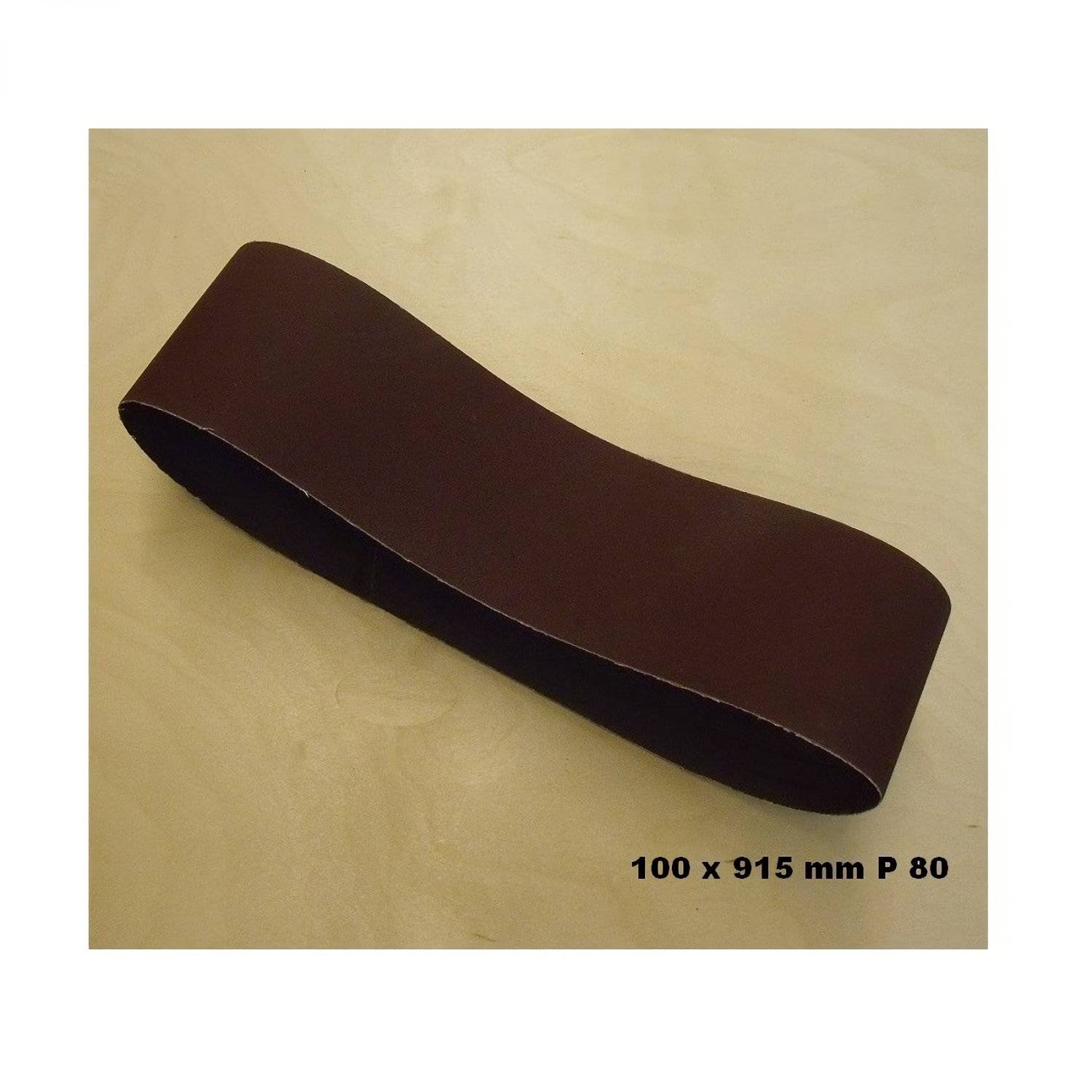 Schuurband 100 x 915 mm P 80 -