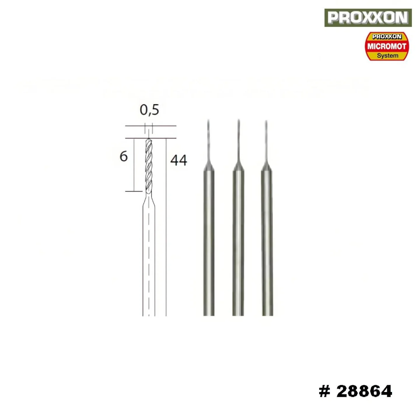 boortjes-Proxxon-28864-0-5-mm.