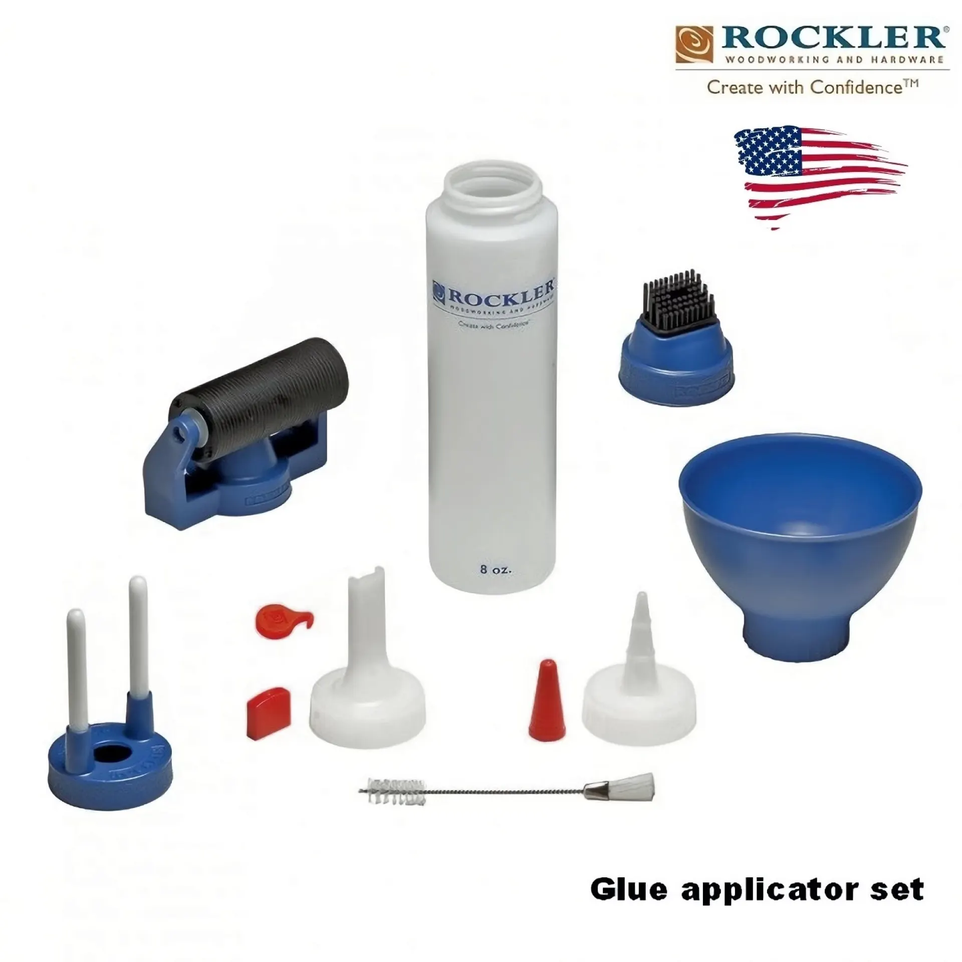 houtlijm applicator set Rockler.